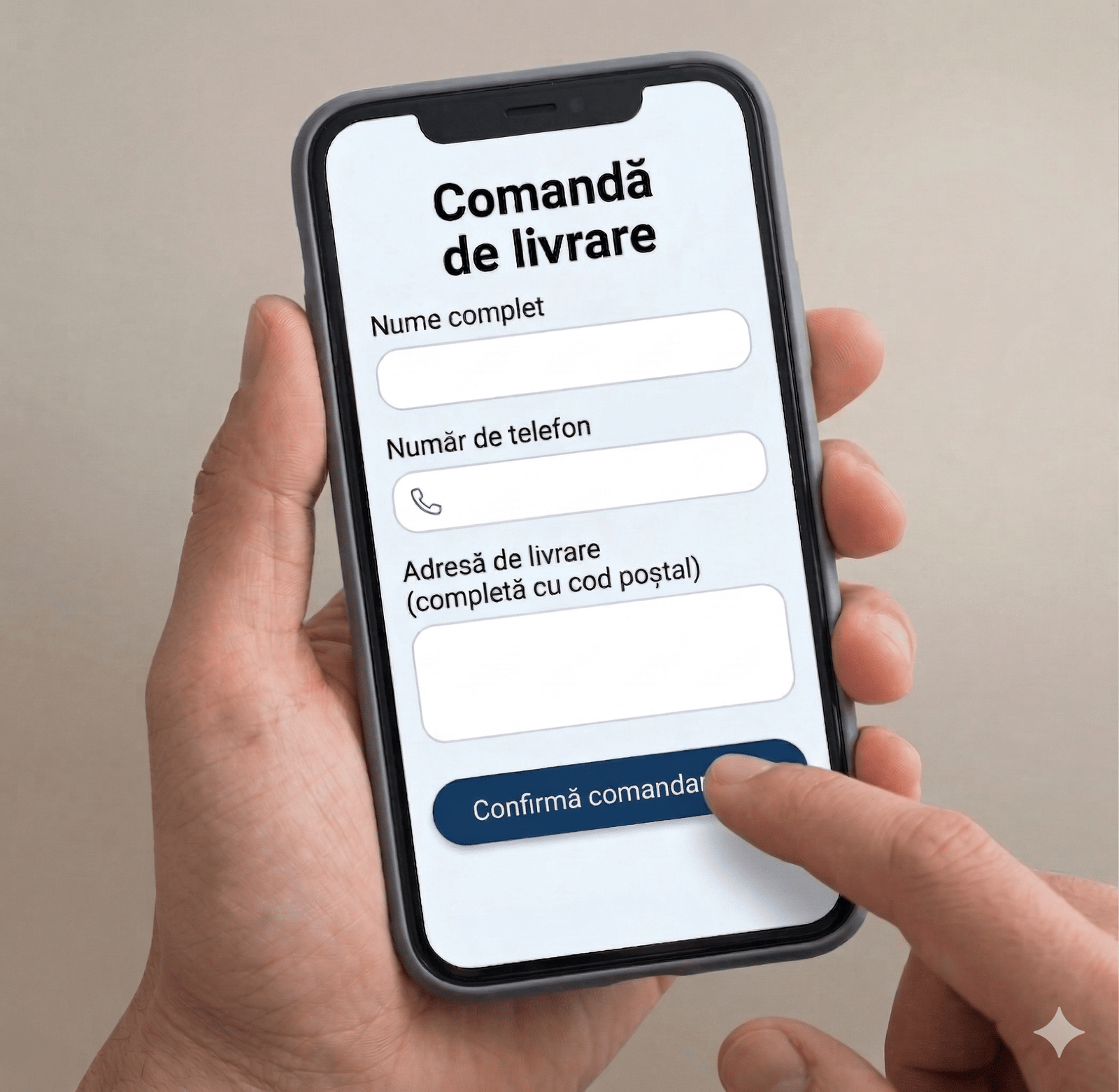 Completeaza formularul