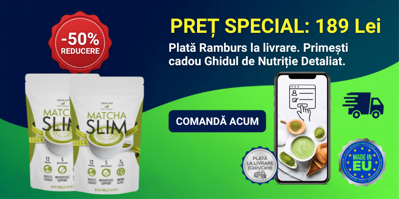 Promovare Matcha Slim