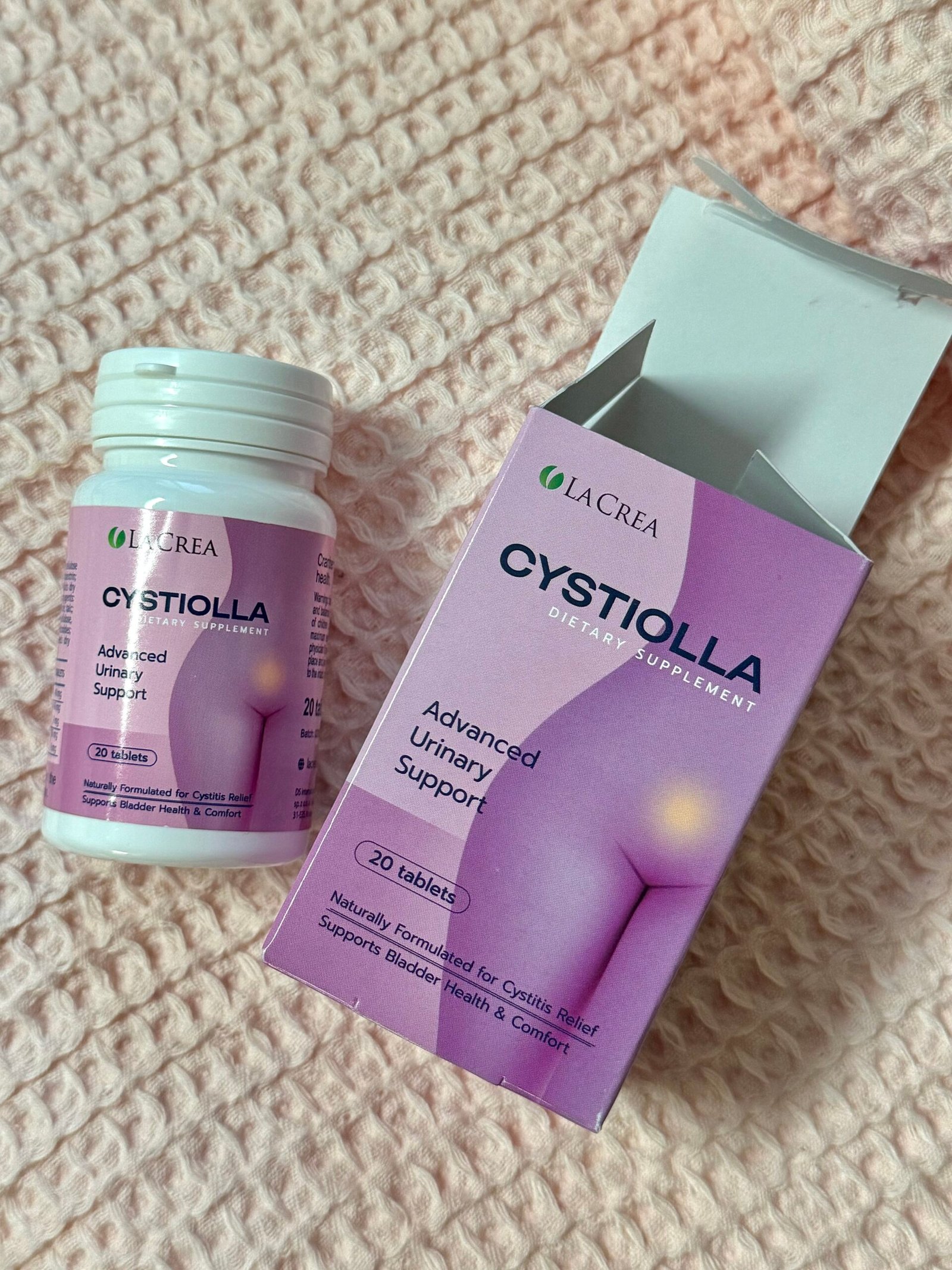 Flacon și cutie Cystiolla